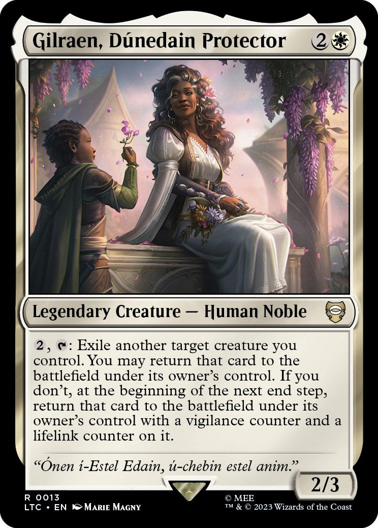 Gilraen, Dunedain Protector [The Lord of the Rings: Tales of Middle-Earth Commander] - Magic: The Gathering - Card Brawlers | Quebec | Canada |