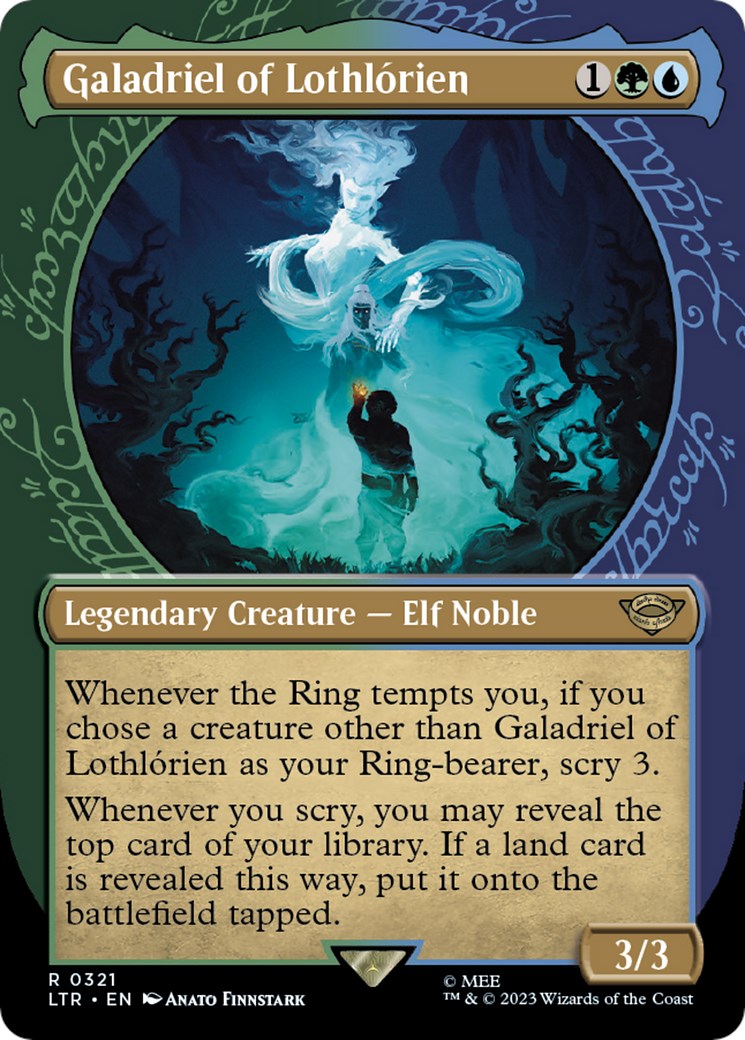Galadriel of Lothlorien (Showcase Ring Frame) [The Lord of the Rings: Tales of Middle-Earth] - Magic: The Gathering - Card Brawlers | Quebec | Canada |