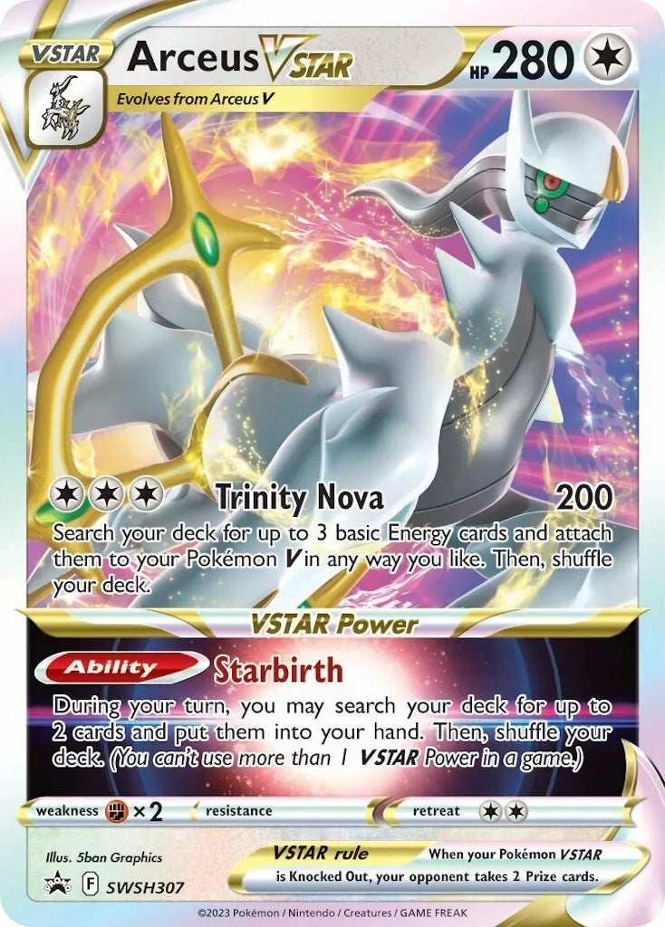Arceus VSTAR (SWSH307) [Sword & Shield: Black Star Promos] - Pokémon - Card Brawlers | Quebec | Canada |