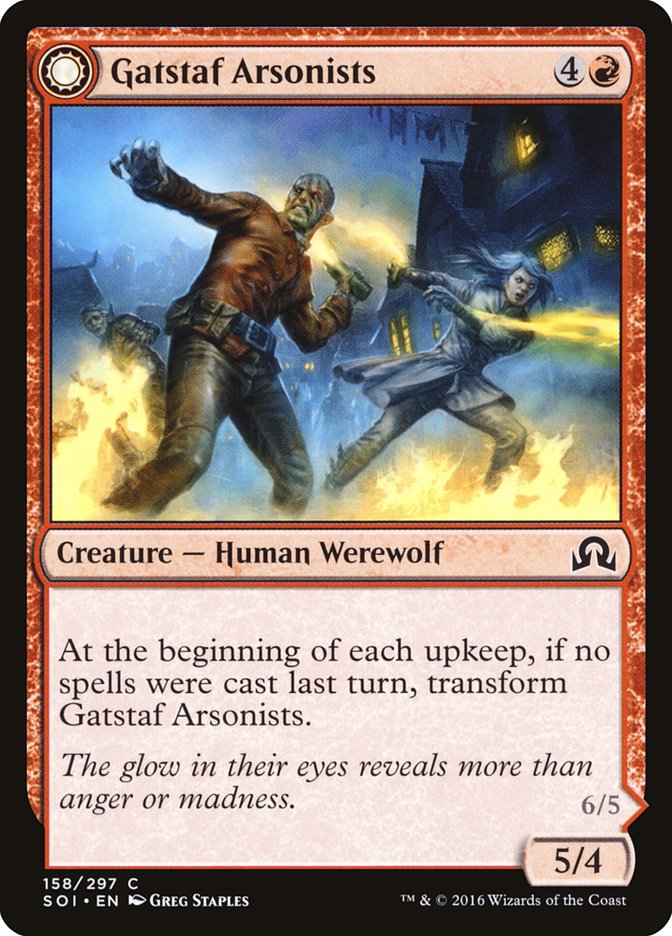Gatstaf Arsonists // Gatstaf Ravagers [Shadows over Innistrad] - Magic: The Gathering - Card Brawlers | Quebec | Canada |