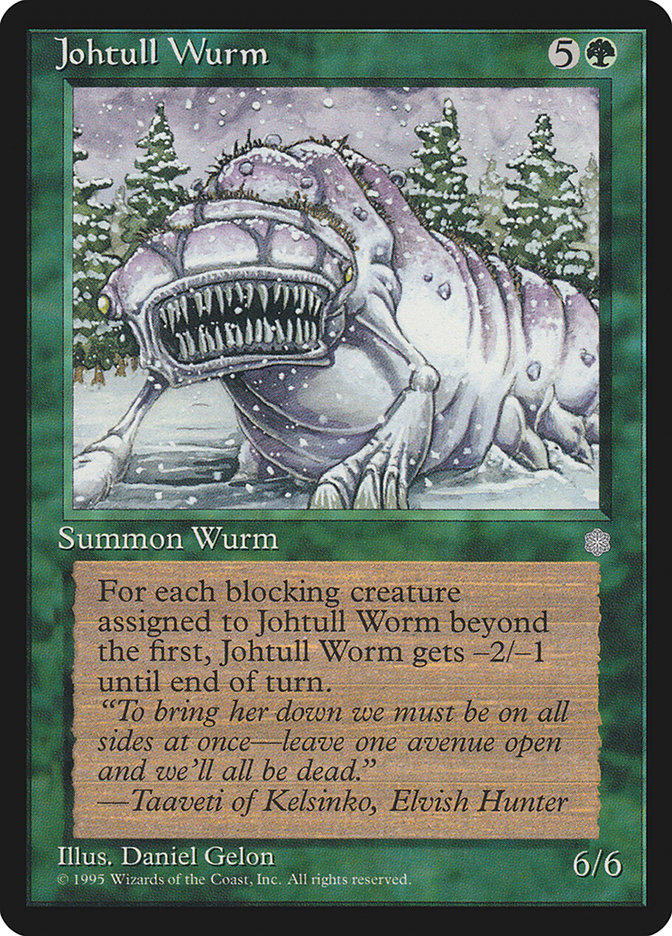 Johtull Wurm [Ice Age] - Magic: The Gathering - Card Brawlers | Quebec | Canada |