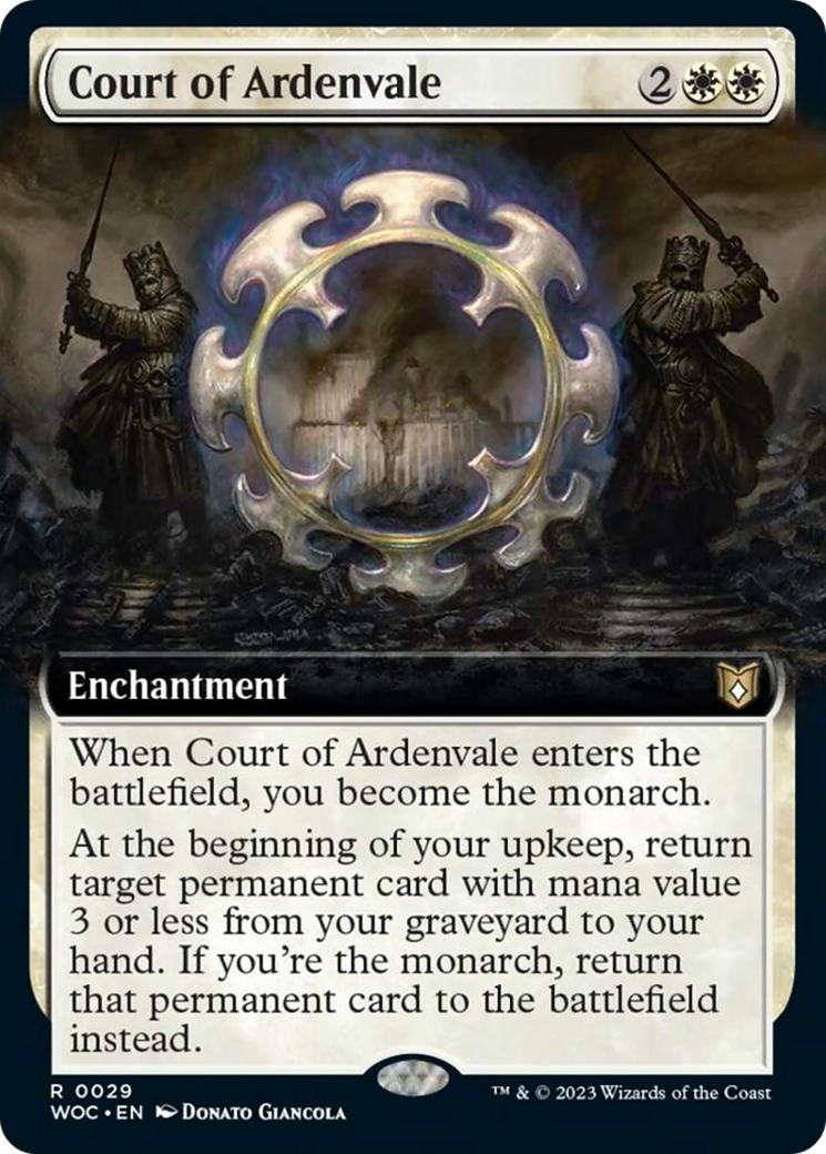 Court of Ardenvale (Extended Art) [Wilds of Eldraine Commander] - Magic: The Gathering - Card Brawlers | Quebec | Canada |