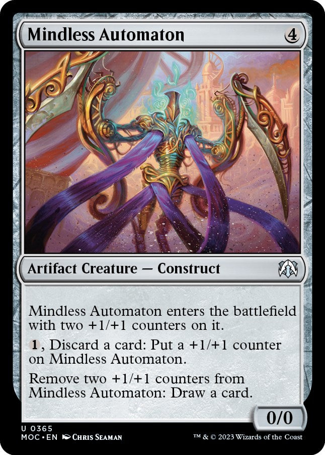Mindless Automaton [March of the Machine Commander] - Magic: The Gathering - Card Brawlers | Quebec | Canada |