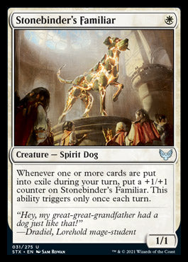 Stonebinder's Familiar [Strixhaven: School of Mages] - Magic: The Gathering - Card Brawlers | Quebec | Canada |