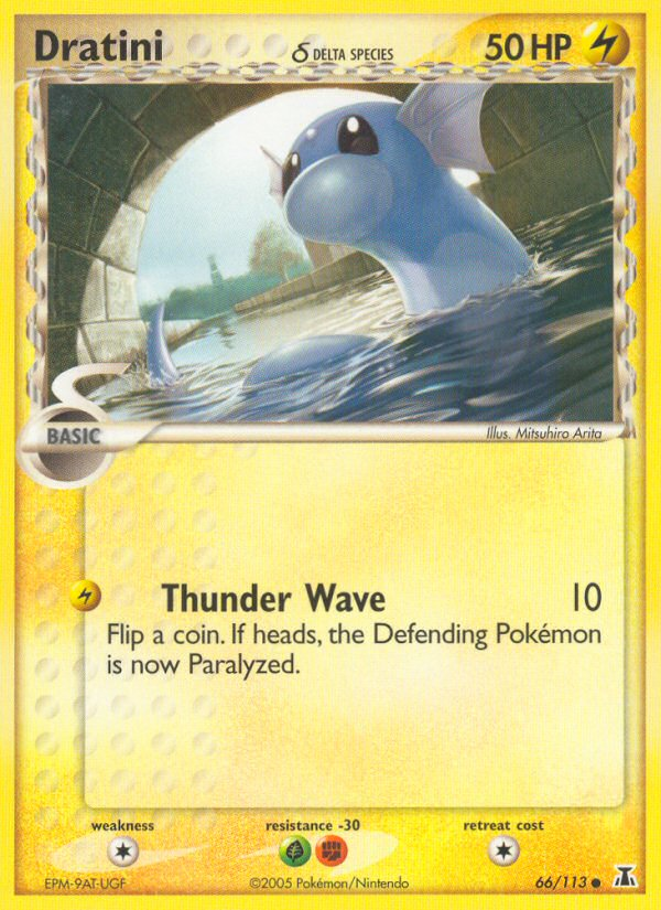 Dratini (66/113) (Delta Species) [EX: Delta Species] - Pokémon - Card Brawlers | Quebec | Canada |