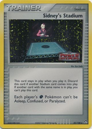 Sidney's Stadium (82/108) (Stamped) [EX: Power Keepers] - Pokémon - Card Brawlers | Quebec | Canada |