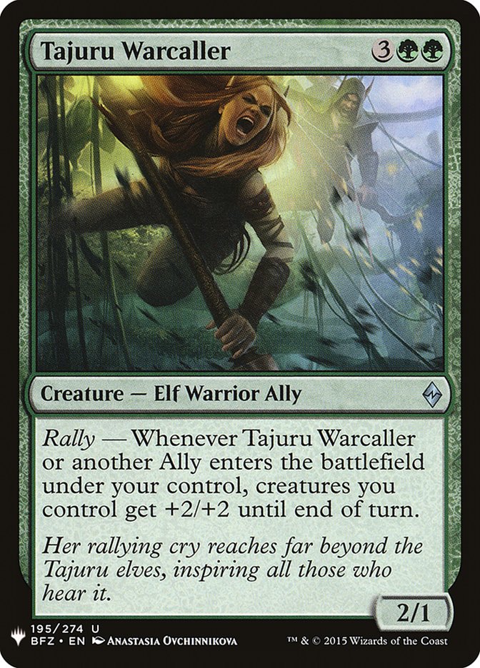 Tajuru Warcaller [Mystery Booster] - Magic: The Gathering - Card Brawlers | Quebec | Canada |
