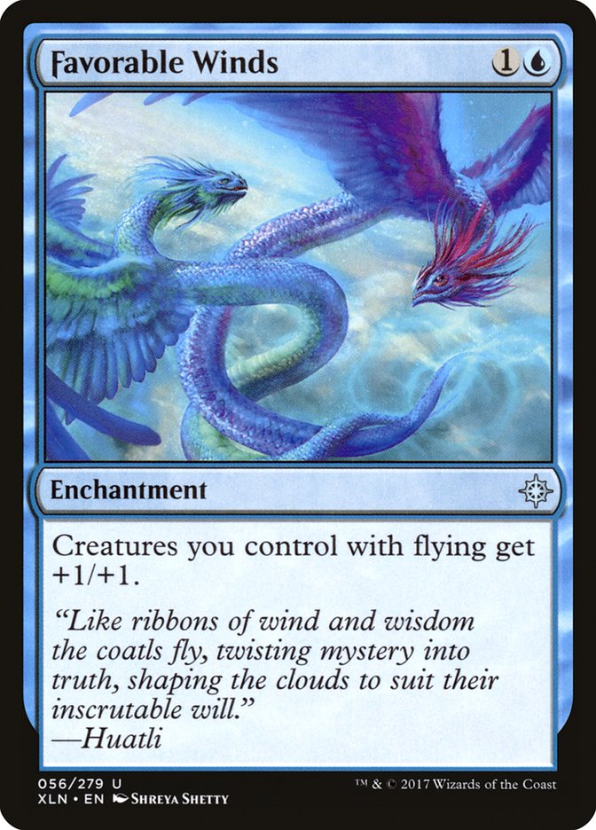 Favorable Winds [Ixalan] - Magic: The Gathering - Card Brawlers | Quebec | Canada |