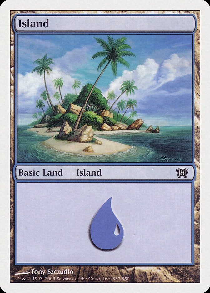 Island (337) [Eighth Edition] - Magic: The Gathering - Card Brawlers | Quebec | Canada |