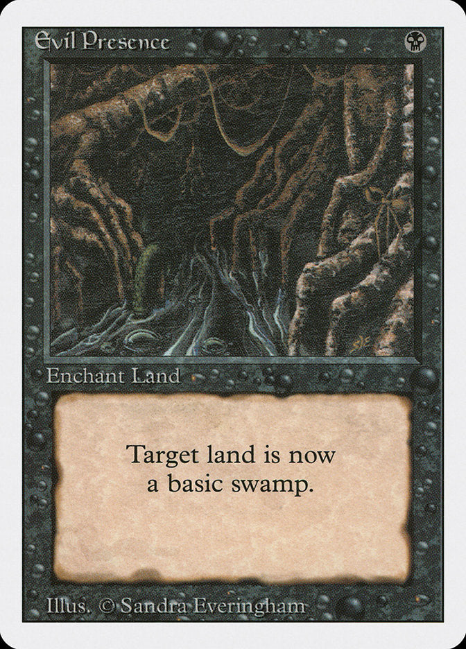 Evil Presence [Revised Edition] - Magic: The Gathering - Card Brawlers | Quebec | Canada |