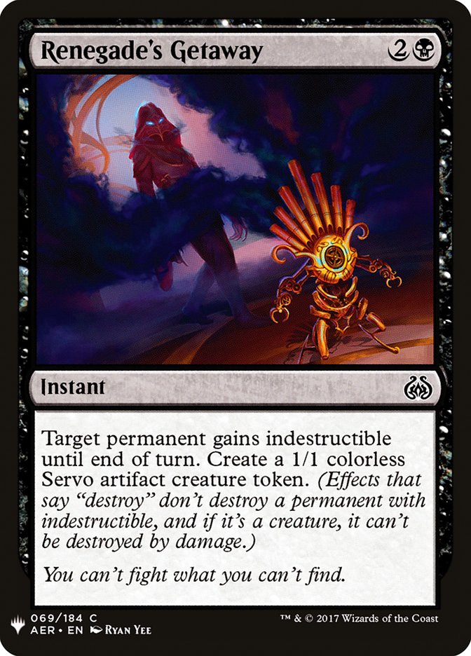 Renegade's Getaway [Mystery Booster] - Magic: The Gathering - Card Brawlers | Quebec | Canada |
