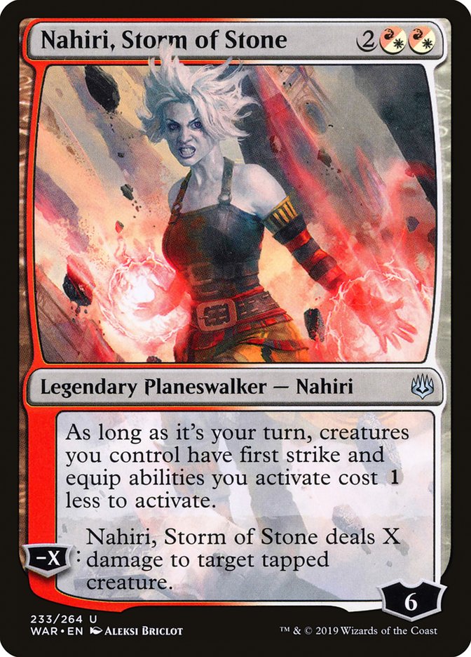 Nahiri, Storm of Stone [War of the Spark] - Magic: The Gathering - Card Brawlers | Quebec | Canada |