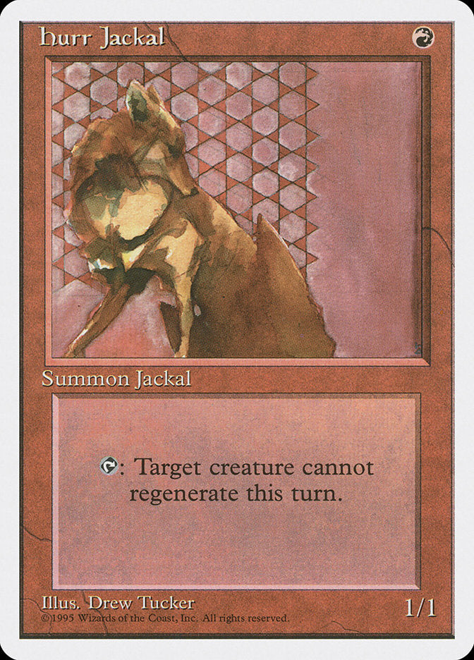 Hurr Jackal [Fourth Edition] - Magic: The Gathering - Card Brawlers | Quebec | Canada |