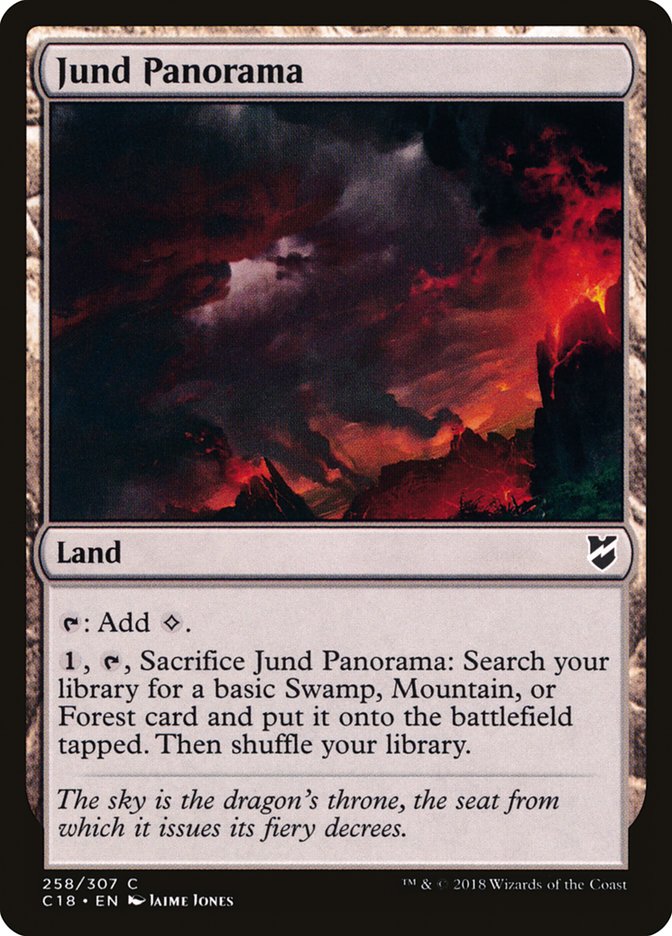Jund Panorama [Commander 2018] - Magic: The Gathering - Card Brawlers | Quebec | Canada |