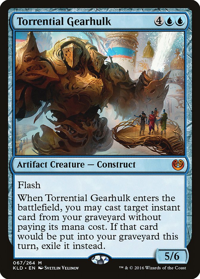 Torrential Gearhulk [Kaladesh] - Magic: The Gathering - Card Brawlers | Quebec | Canada |