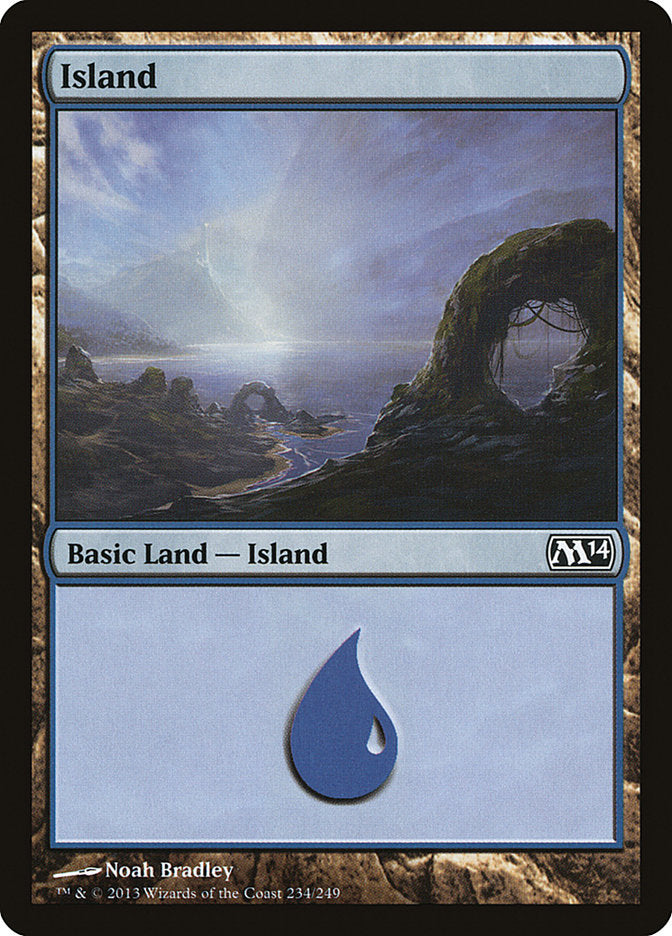 Island (234) [Magic 2014] - Magic: The Gathering - Card Brawlers | Quebec | Canada |