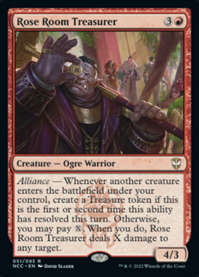 Rose Room Treasurer [Streets of New Capenna Commander] - Magic: The Gathering - Card Brawlers | Quebec | Canada |
