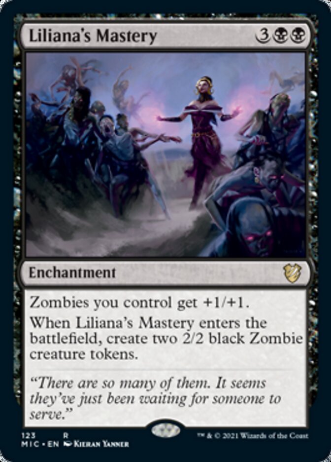 Liliana's Mastery [Innistrad: Midnight Hunt Commander] - Magic: The Gathering - Card Brawlers | Quebec | Canada |
