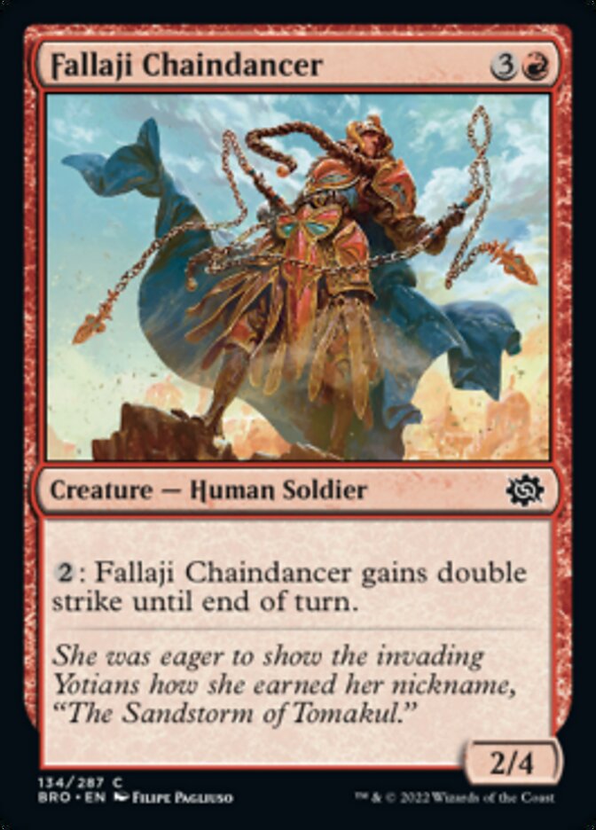 Fallaji Chaindancer [The Brothers' War] - Magic: The Gathering - Card Brawlers | Quebec | Canada |