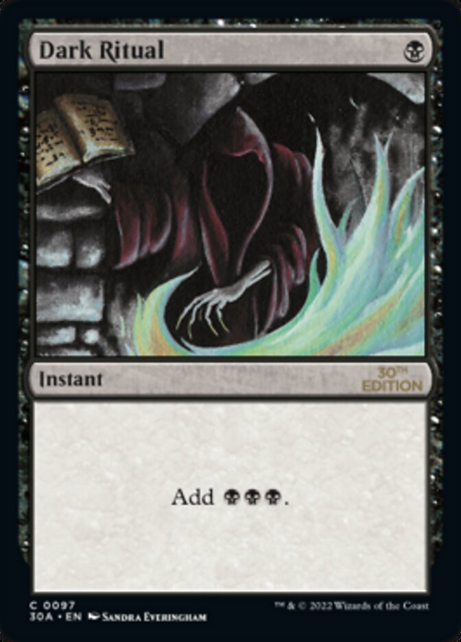 Dark Ritual [30th Anniversary Edition] - Magic: The Gathering - Card Brawlers | Quebec | Canada |
