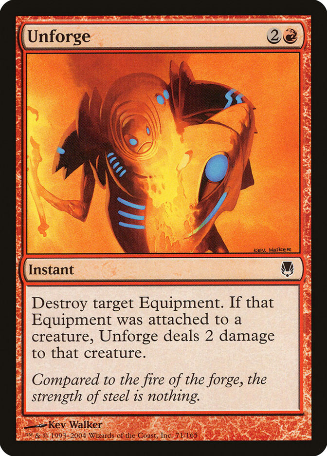 Unforge [Darksteel] - Magic: The Gathering - Card Brawlers | Quebec | Canada |