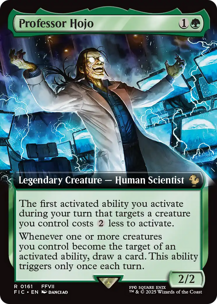 Professor Hojo (Extended Art) [FINAL FANTASY Commander] - Magic: The Gathering - Card Brawlers | Quebec | Canada |