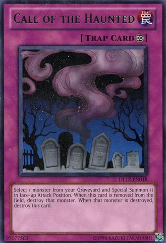 Call of the Haunted (Green) [DL12-EN018] Rare - Yu-Gi-Oh! - Card Brawlers | Quebec | Canada |