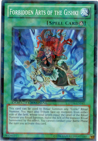 Forbidden Arts of the Gishki [DT06-EN045] Common - Yu-Gi-Oh! - Card Brawlers | Quebec | Canada |