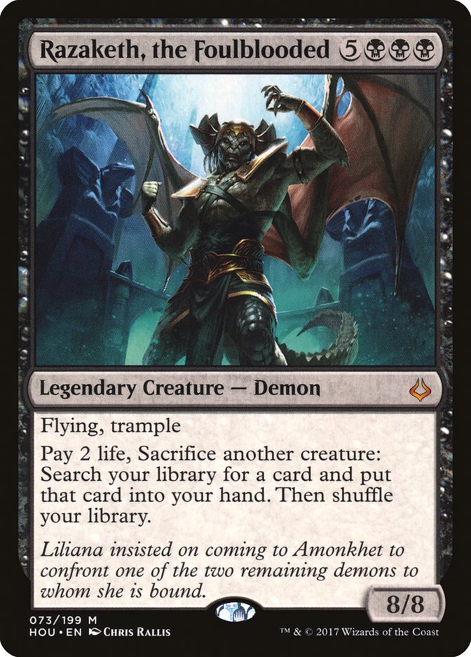 Razaketh, the Foulblooded [Hour of Devastation] - Magic: The Gathering - Card Brawlers | Quebec | Canada |