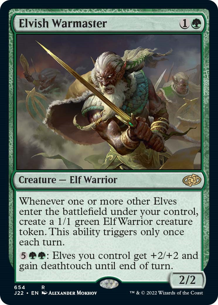 Elvish Warmaster [Jumpstart 2022] - Magic: The Gathering - Card Brawlers | Quebec | Canada |