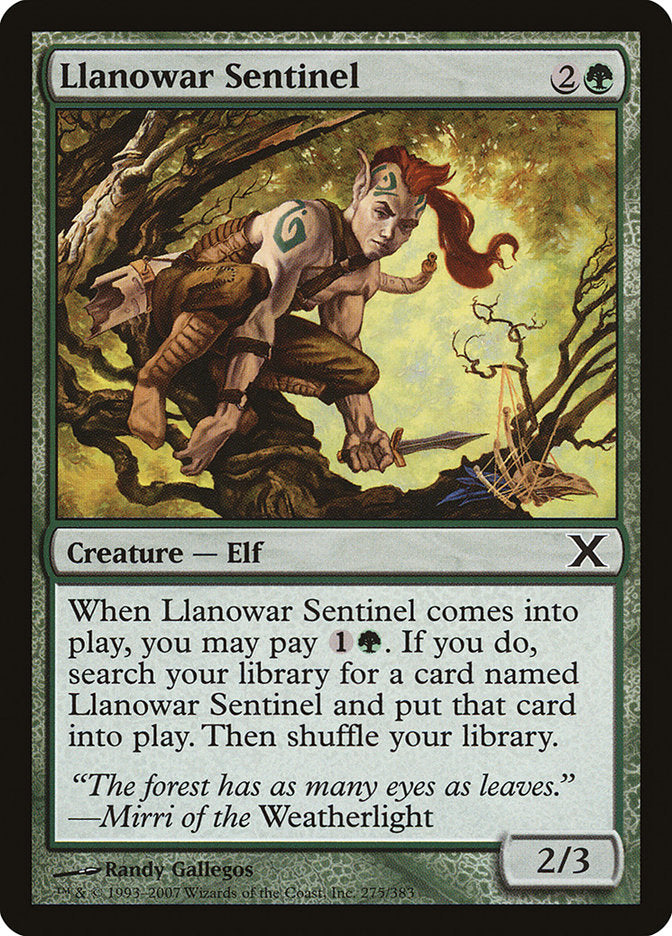 Llanowar Sentinel [Tenth Edition] - Magic: The Gathering - Card Brawlers | Quebec | Canada |