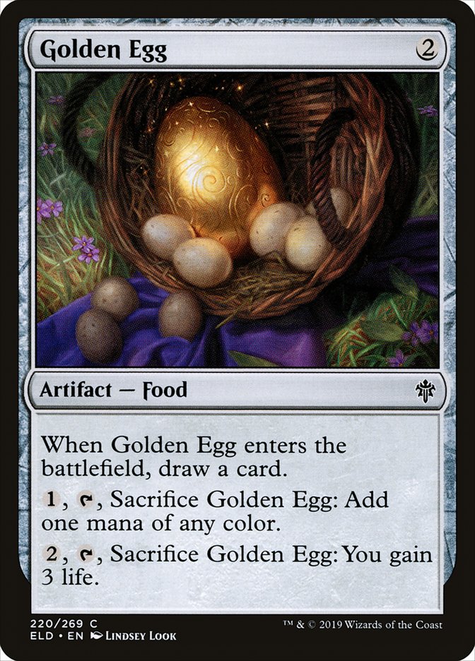 Golden Egg [Throne of Eldraine] - Magic: The Gathering - Card Brawlers | Quebec | Canada |