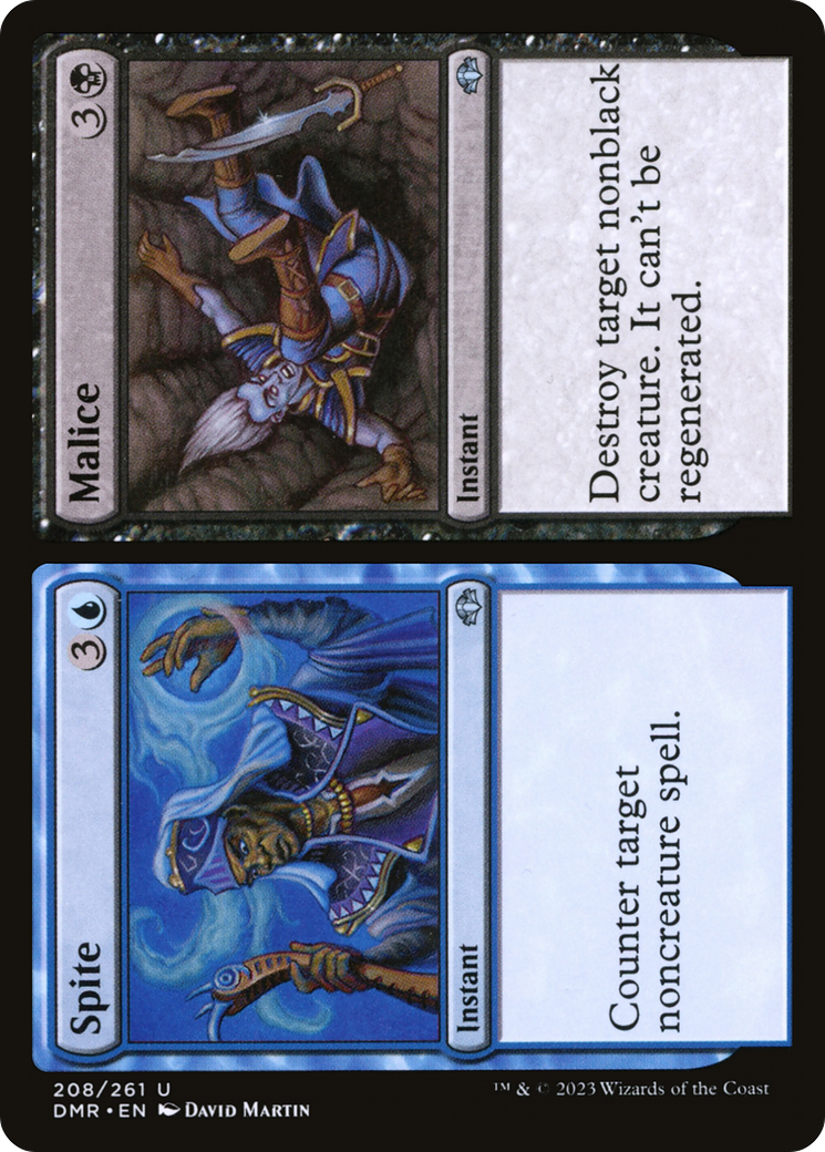 Spite // Malice [Dominaria Remastered] - Magic: The Gathering - Card Brawlers | Quebec | Canada |