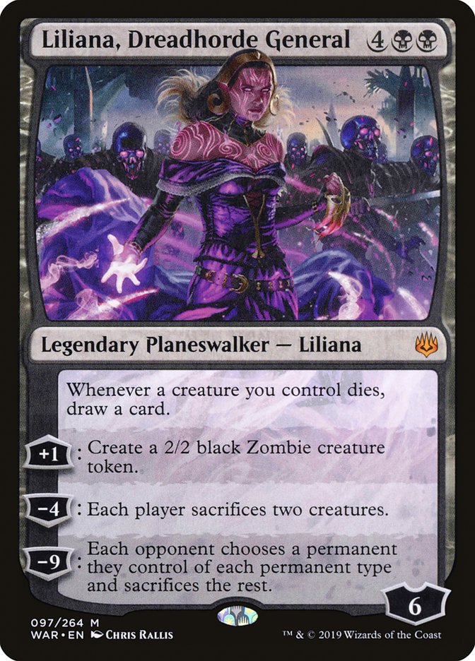 Liliana, Dreadhorde General [War of the Spark] - Magic: The Gathering - Card Brawlers | Quebec | Canada |