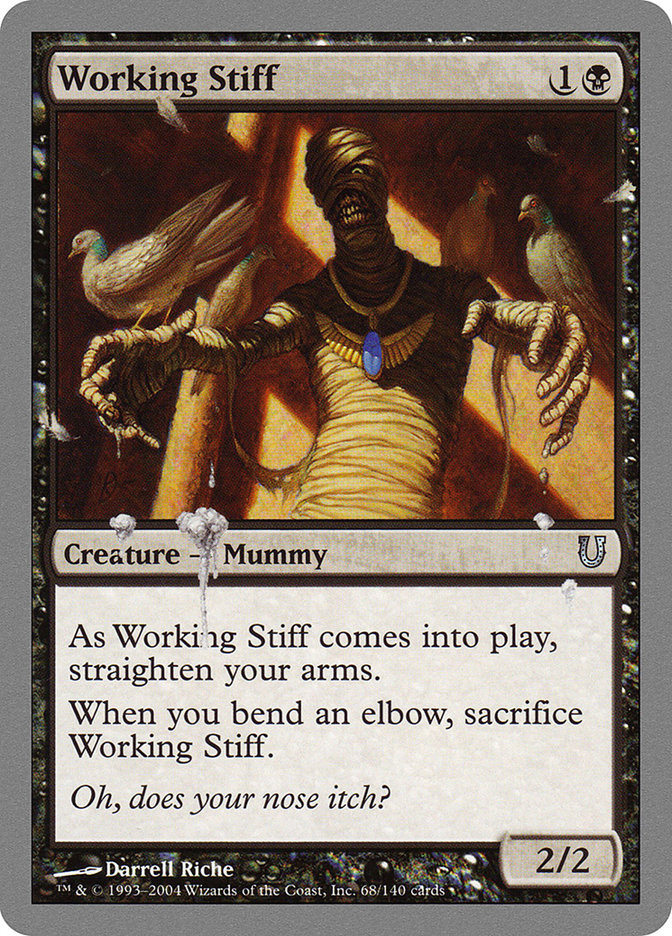 Working Stiff [Unhinged] - Magic: The Gathering - Card Brawlers | Quebec | Canada |