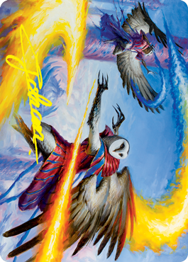 Teach by Example Art Card (Gold-Stamped Signature) [Strixhaven: School of Mages Art Series] - Magic: The Gathering - Card Brawlers | Quebec | Canada |