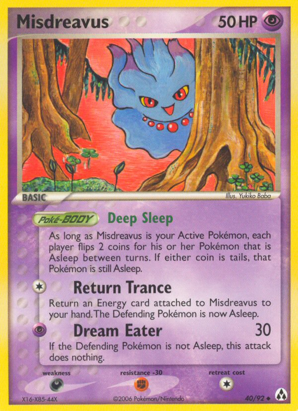Misdreavus (40/92) [EX: Legend Maker] - Pokémon - Card Brawlers | Quebec | Canada |