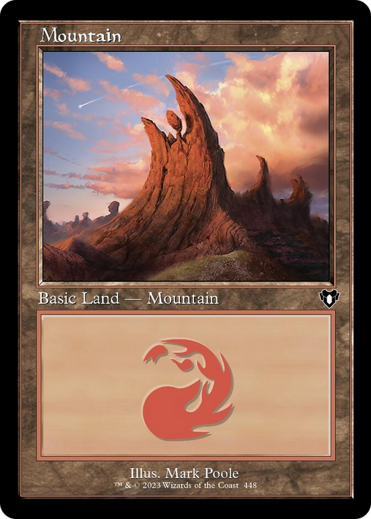 Mountain (448) (Retro) [Commander Masters] - Magic: The Gathering - Card Brawlers | Quebec | Canada |