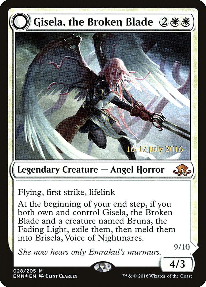 Gisela, the Broken Blade [Eldritch Moon Prerelease Promos] - Magic: The Gathering - Card Brawlers | Quebec | Canada |