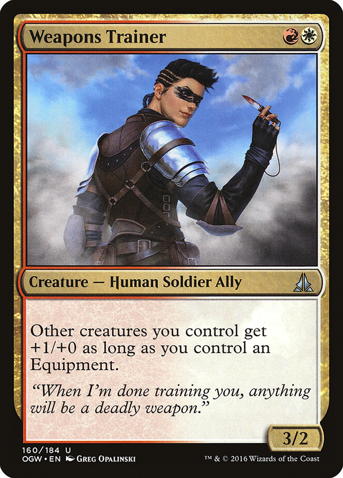 Weapons Trainer [Oath of the Gatewatch] - Magic: The Gathering - Card Brawlers | Quebec | Canada |