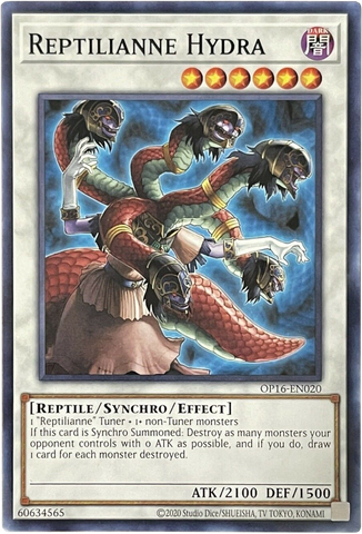 Reptilianne Hydra [OP16-EN020] Common - Yu-Gi-Oh! - Card Brawlers | Quebec | Canada |