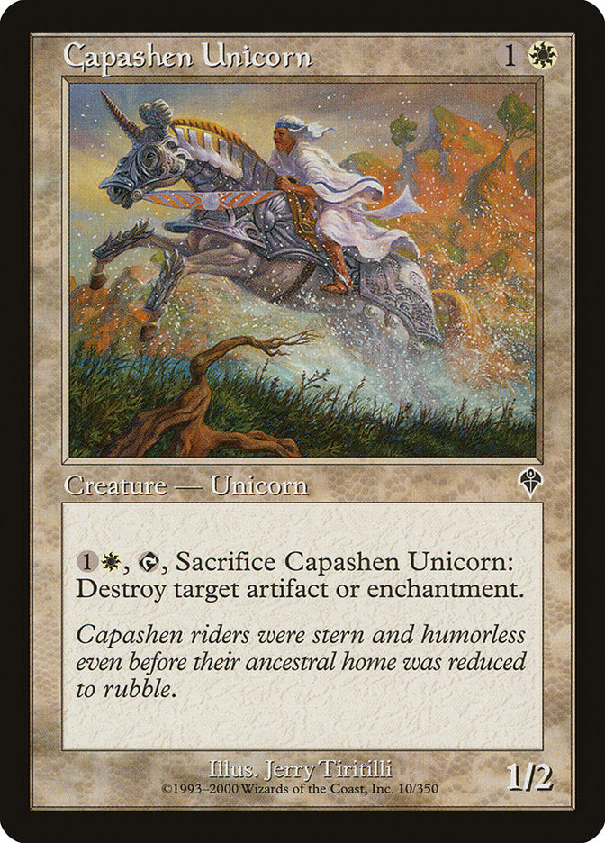 Capashen Unicorn [Invasion] - Magic: The Gathering - Card Brawlers | Quebec | Canada |