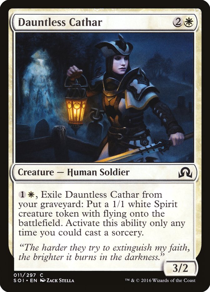 Dauntless Cathar [Shadows over Innistrad] - Magic: The Gathering - Card Brawlers | Quebec | Canada |