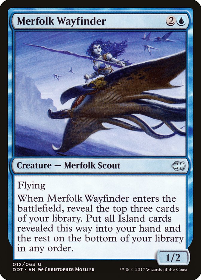 Merfolk Wayfinder [Duel Decks: Merfolk vs. Goblins] - Magic: The Gathering - Card Brawlers | Quebec | Canada |