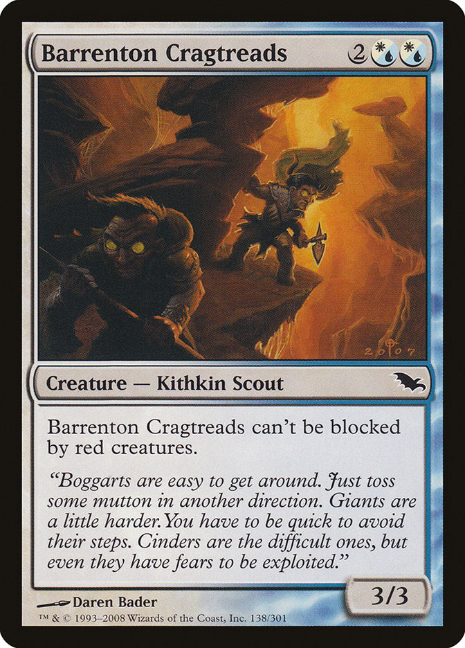 Barrenton Cragtreads [Shadowmoor] - Magic: The Gathering - Card Brawlers | Quebec | Canada |