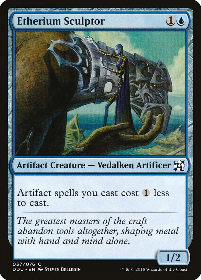 Etherium Sculptor [Duel Decks: Elves vs. Inventors] - Magic: The Gathering - Card Brawlers | Quebec | Canada |