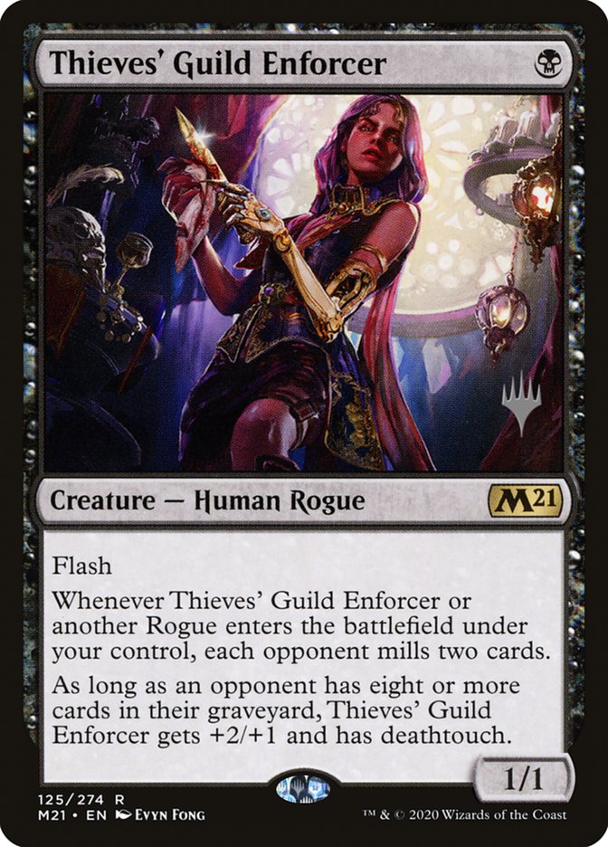 Thieves' Guild Enforcer (Promo Pack) [Core Set 2021 Promos] - Magic: The Gathering - Card Brawlers | Quebec | Canada |