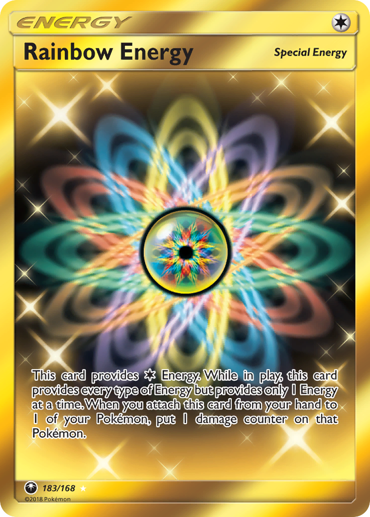 Rainbow Energy (183/168) [Sun & Moon: Celestial Storm] - Pokémon - Card Brawlers | Quebec | Canada |