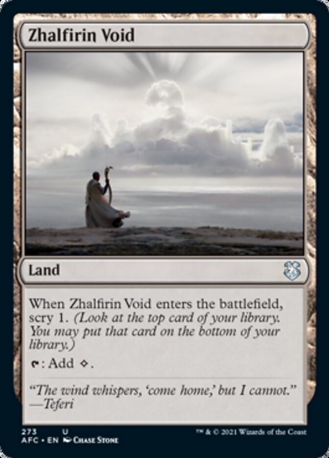 Zhalfirin Void [Dungeons & Dragons: Adventures in the Forgotten Realms Commander] - Magic: The Gathering - Card Brawlers | Quebec | Canada |