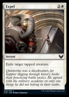 Expel [Strixhaven: School of Mages] - Magic: The Gathering - Card Brawlers | Quebec | Canada |